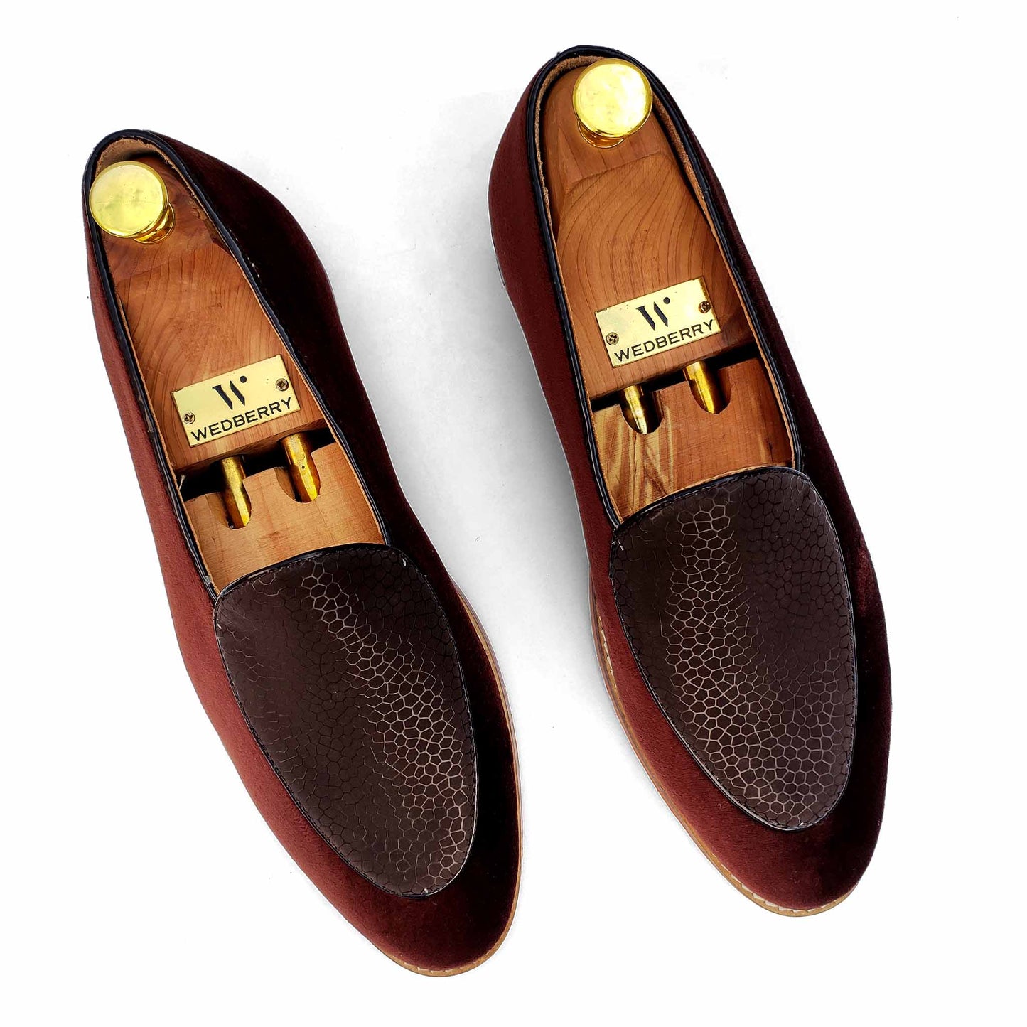 Brown Jave Apron Spidy Slipon for Men