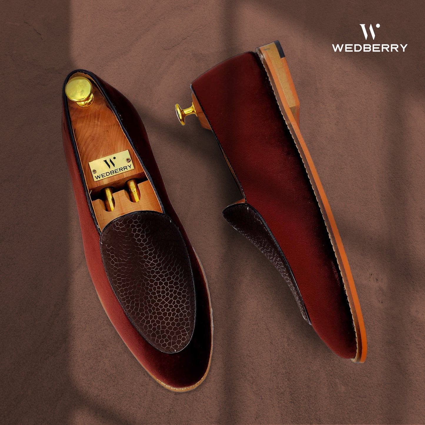 Brown Jave Apron Spidy Slipon for Men