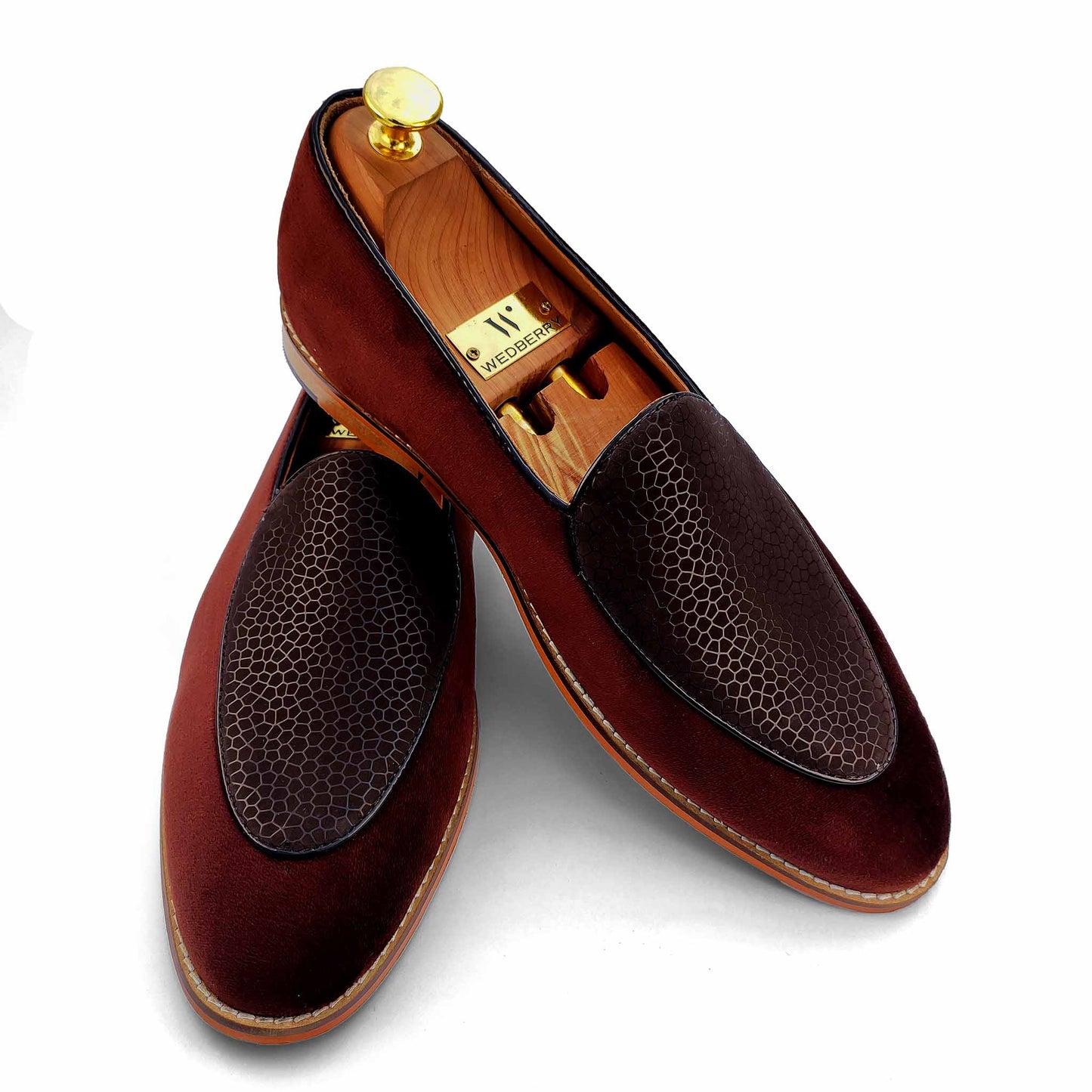 Brown Jave Apron Spidy Slipon for Men