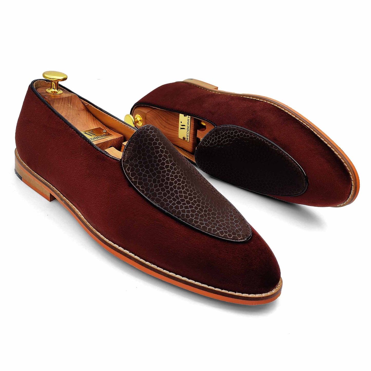 Brown Jave Apron Spidy Slipon for Men