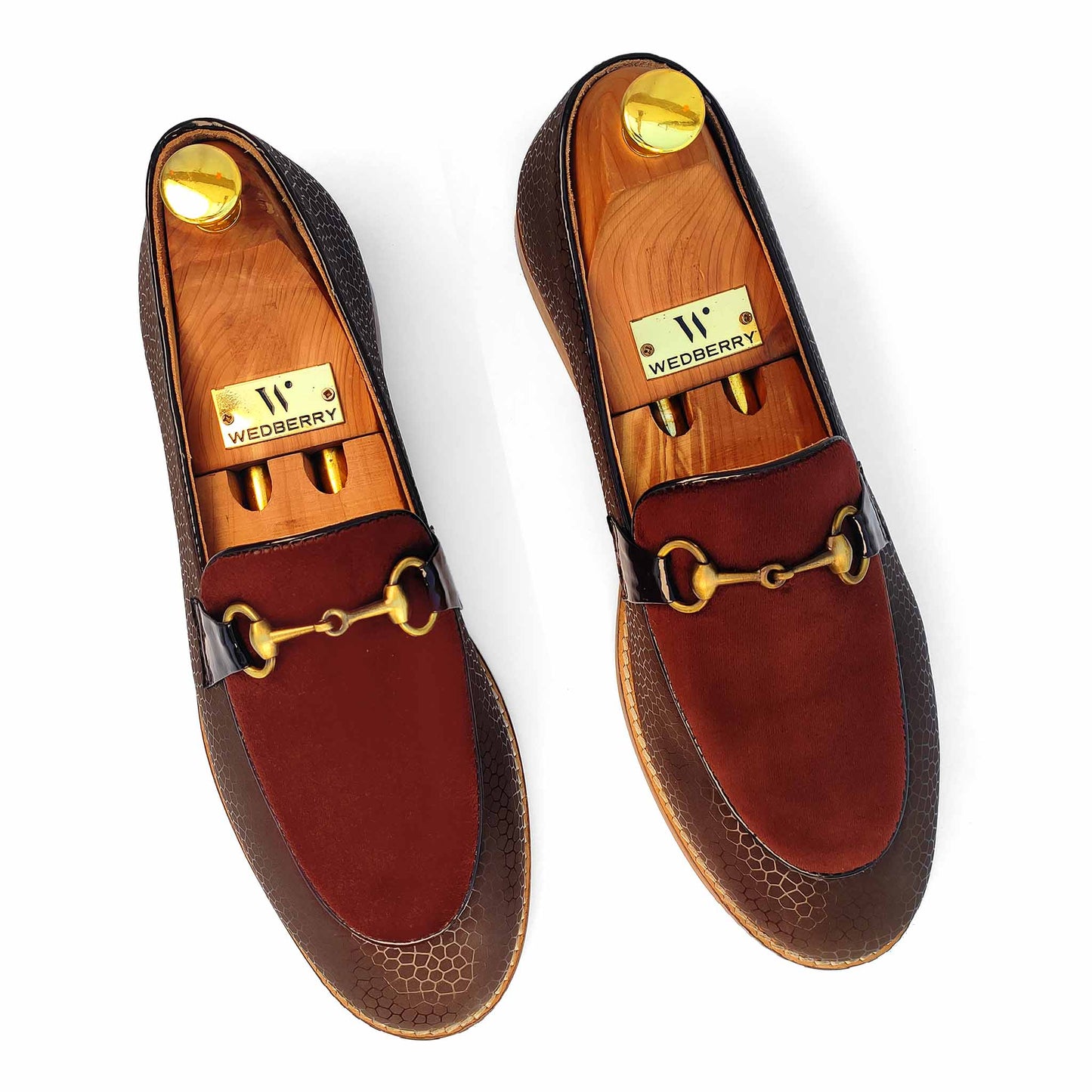 Brown Hugo Buckle Apron Spidy Slip-on for Men