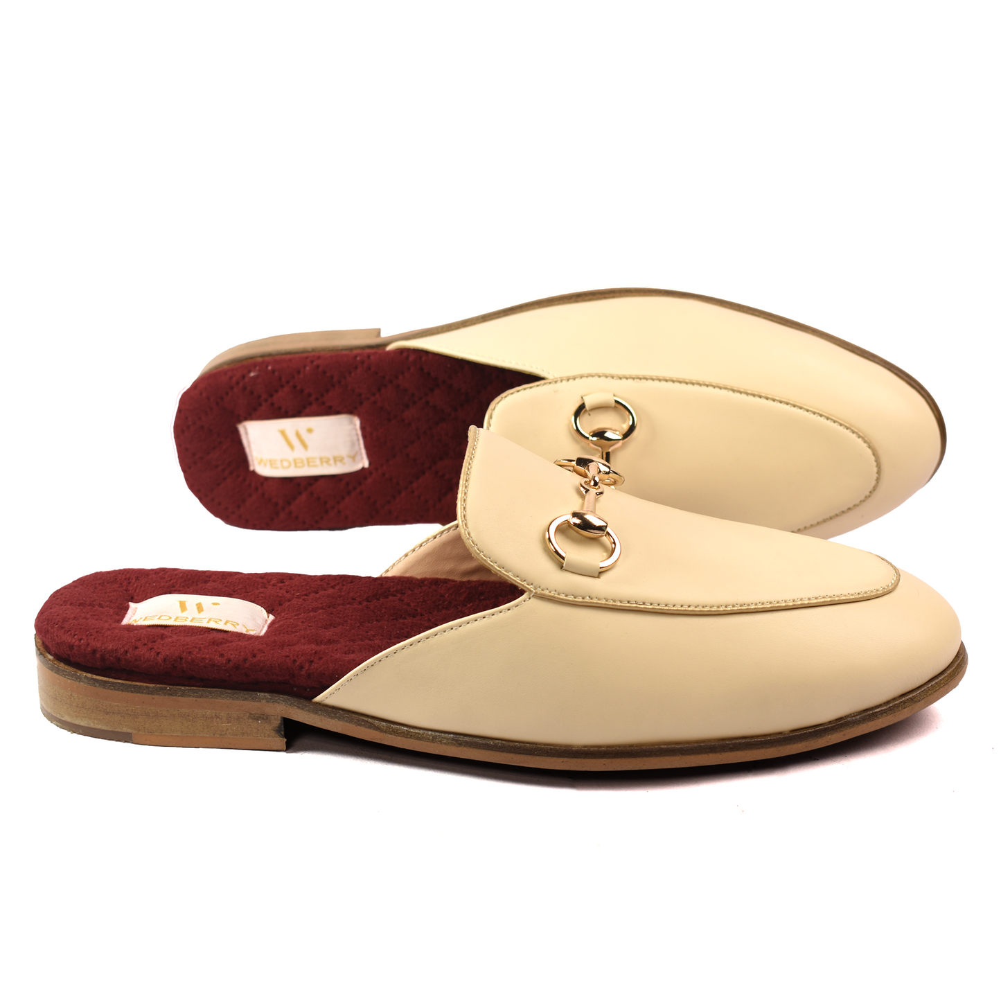 Pravian Crème Mules