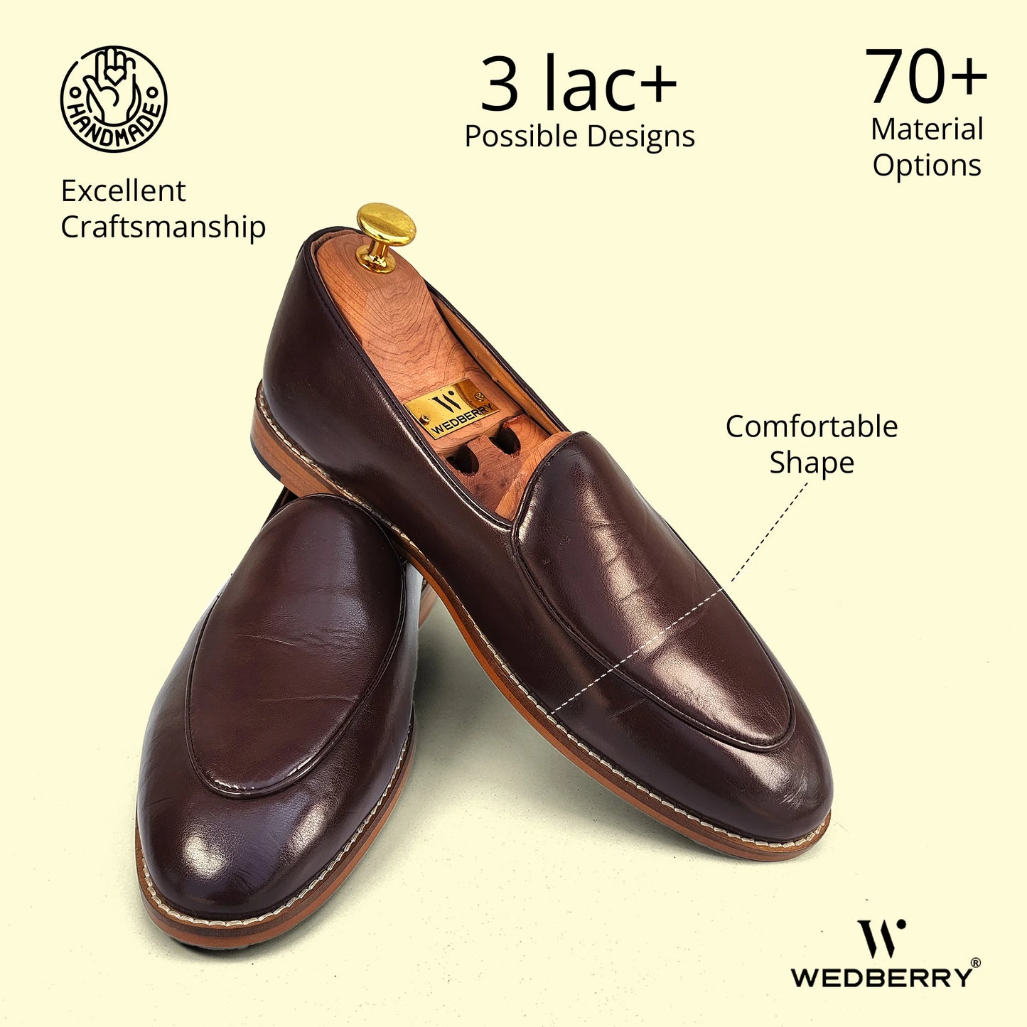 Brown Jave Apron Python Slipon Loafer for Men