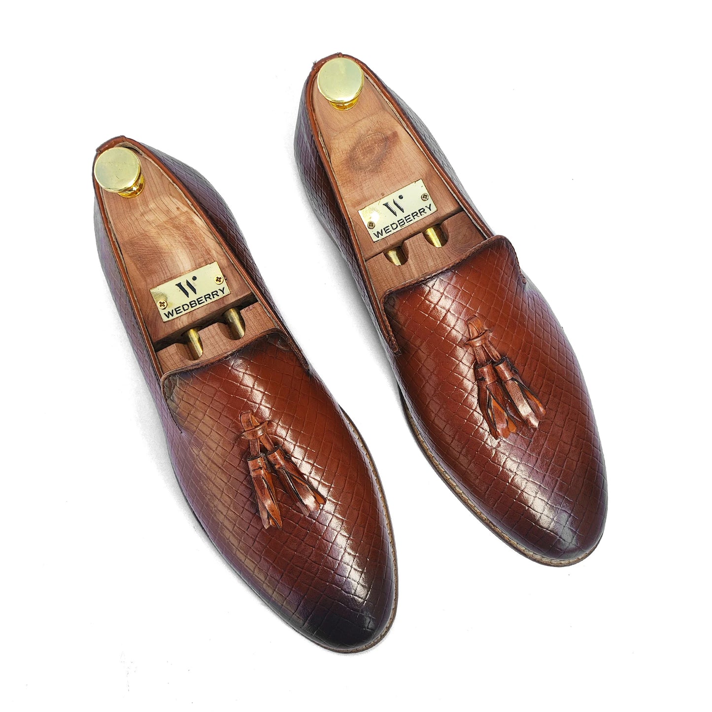 Burnish Tan Woven Style Tassle