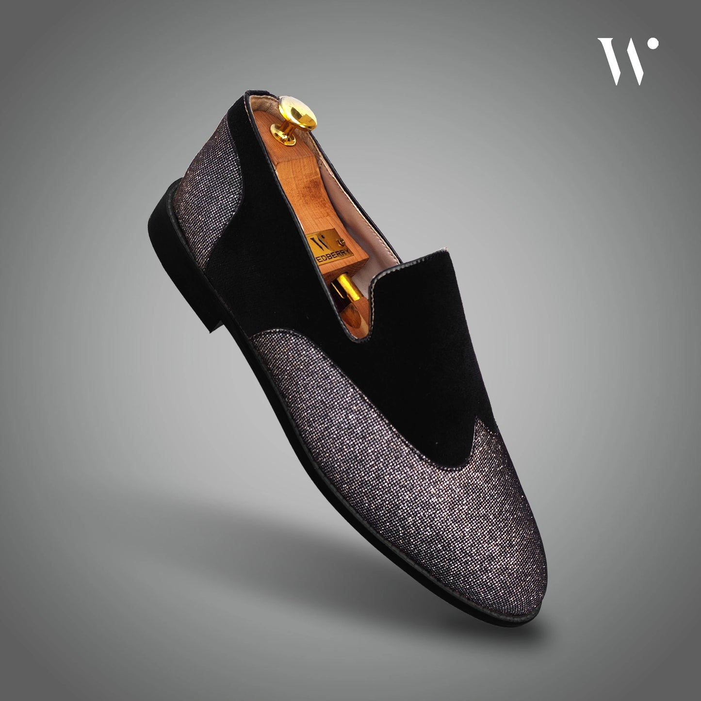 Flicker Cocktail Black Loafers