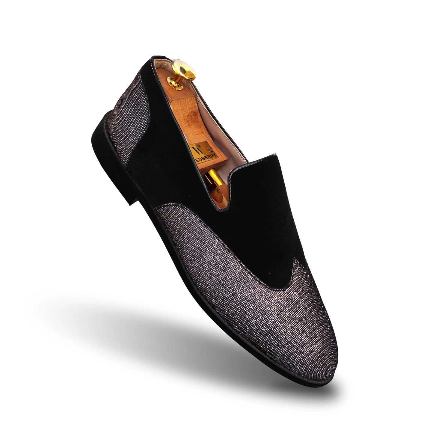 Flicker Cocktail Black Loafers