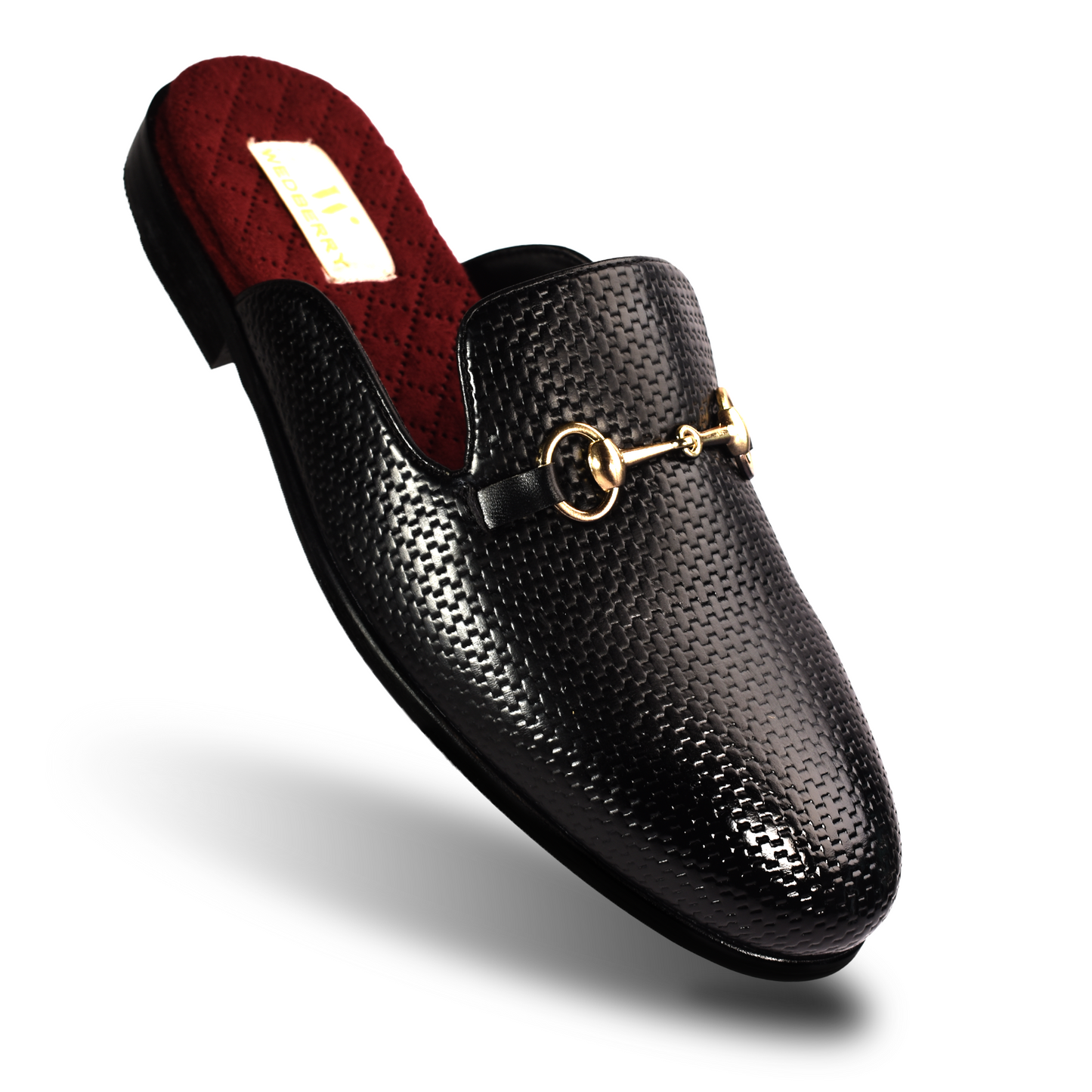 Fershire Black Half Shoes / Mules
