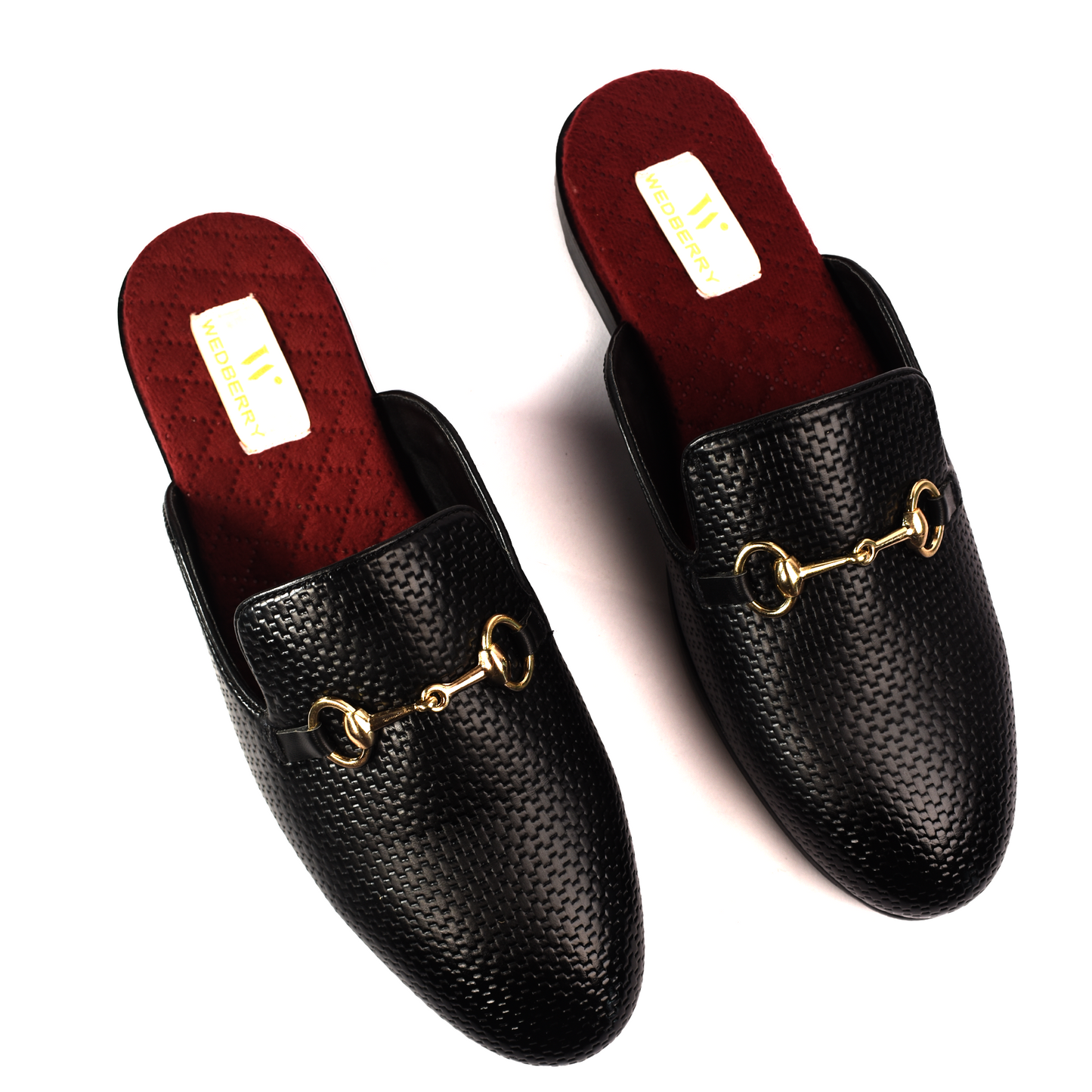 Fershire Black Half Shoes / Mules