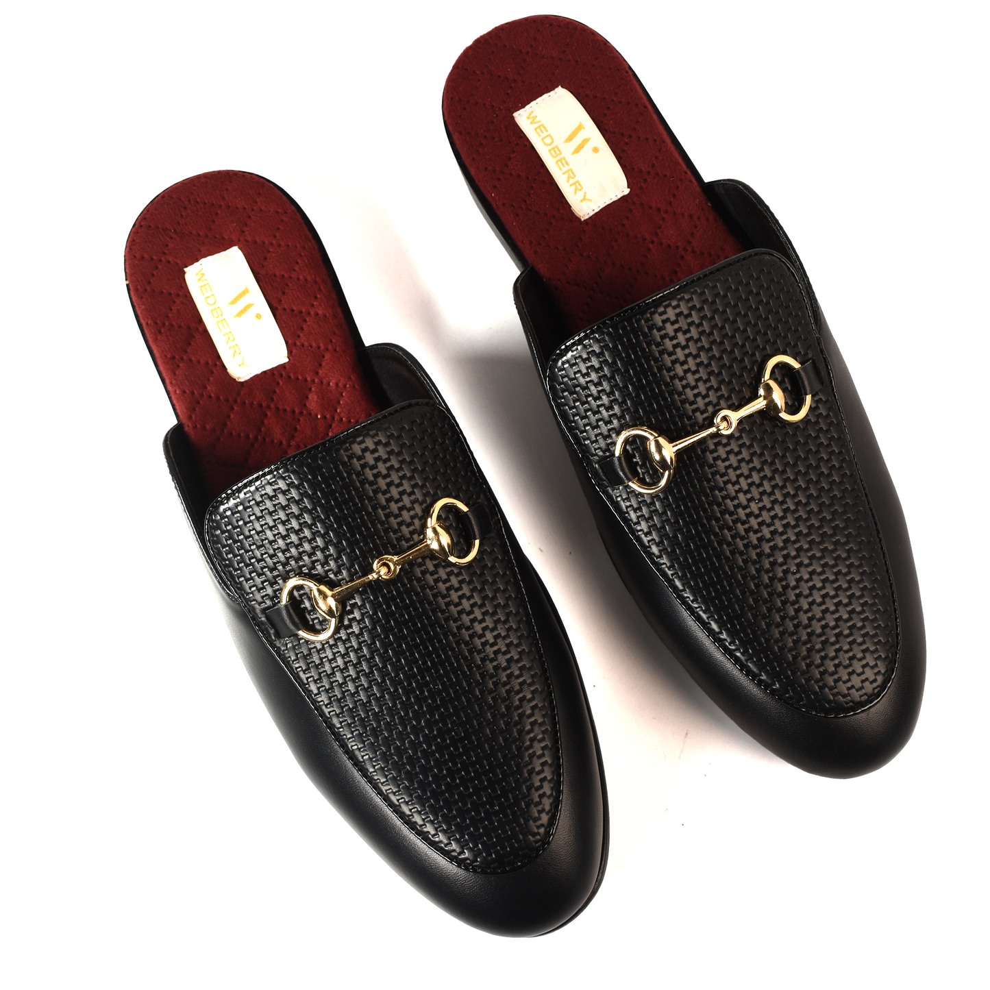 Pravian Black Half Shoes / Mules