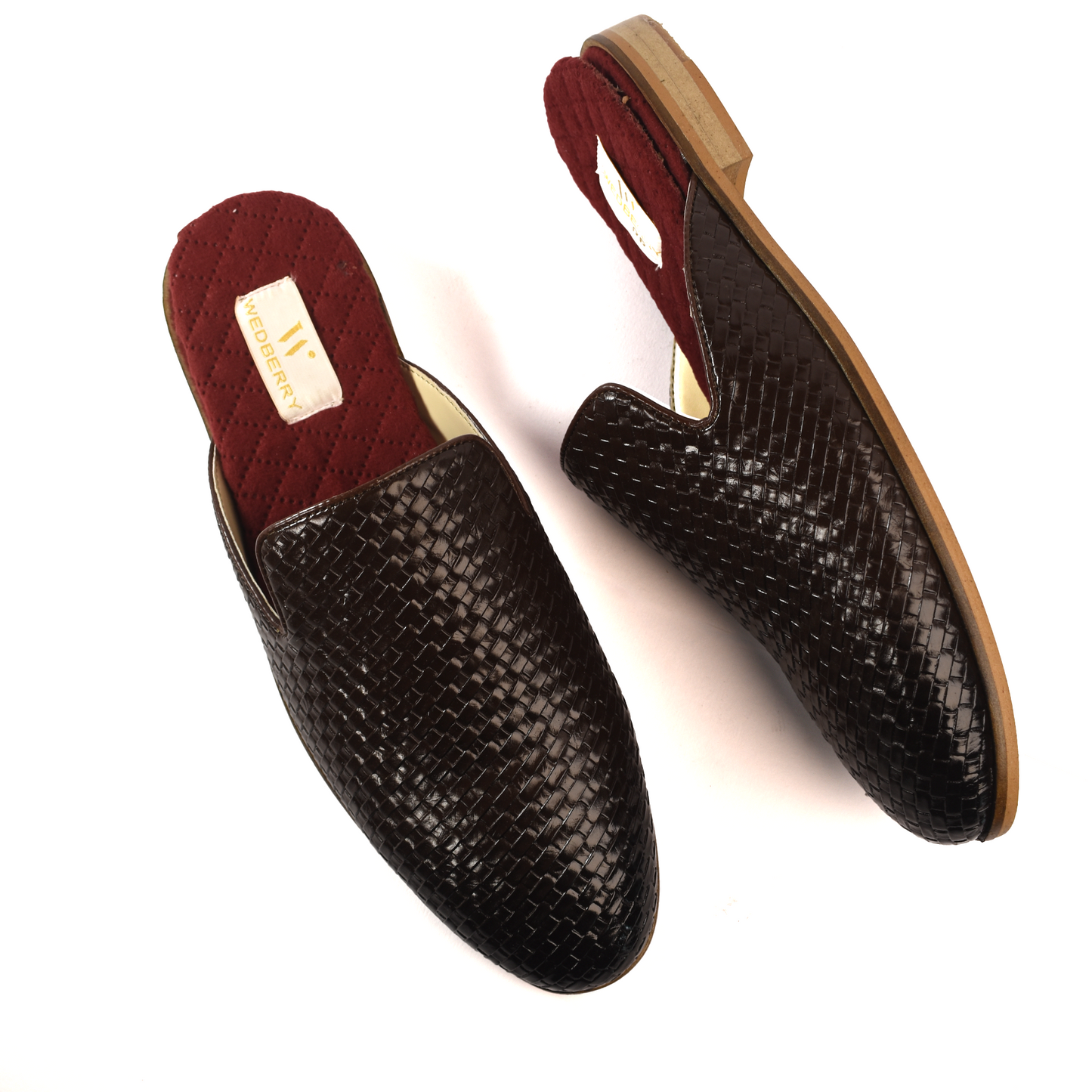 Glenshire Brown Half Shoes / Mules