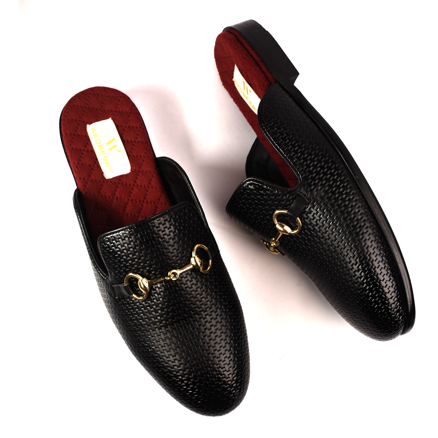 Fershire Black Half Shoes / Mules