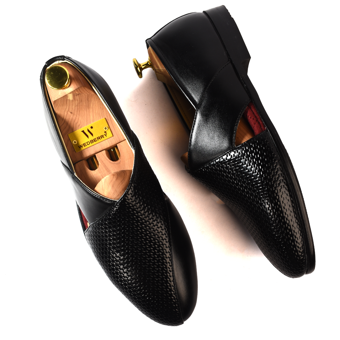 Pranoir Black Peshawari Sandals