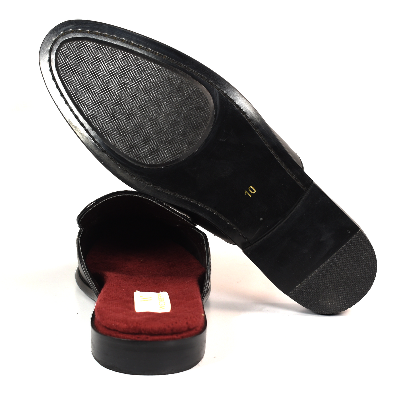 Pravian Black Half Shoes / Mules