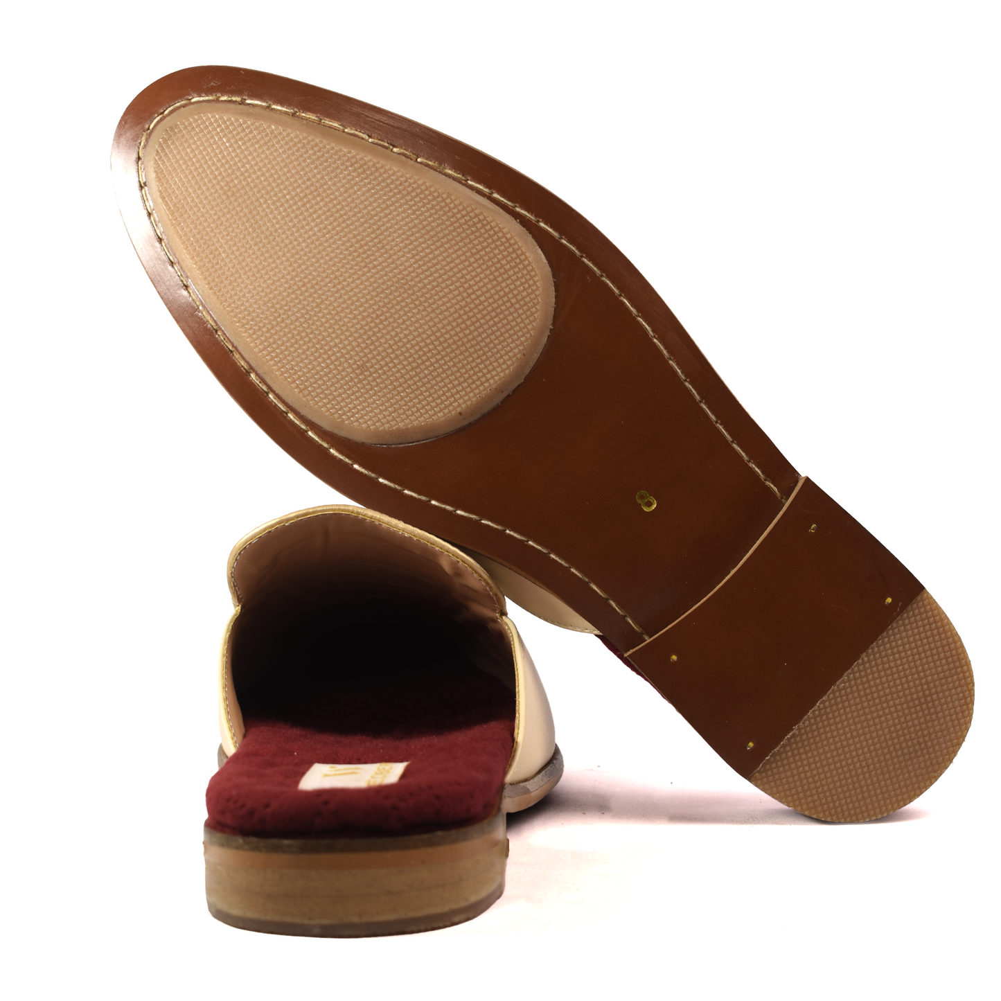 Pravian Crème Mules