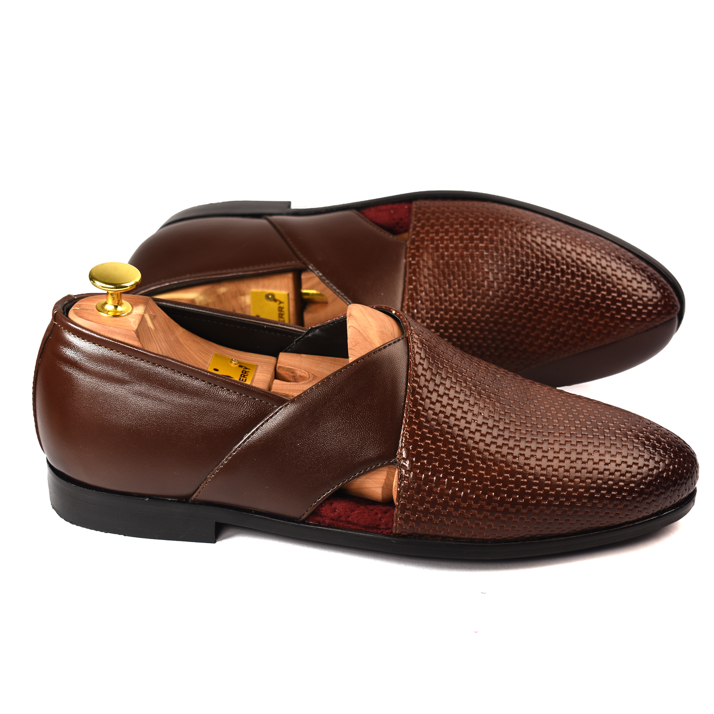 Pranoir Brown Peshawari Sandals