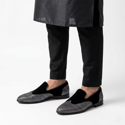 Flicker Cocktail Black Loafers