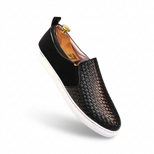 Checkered Black Sneaker