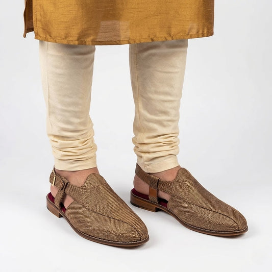 Peshawari in Tan Antique Jute